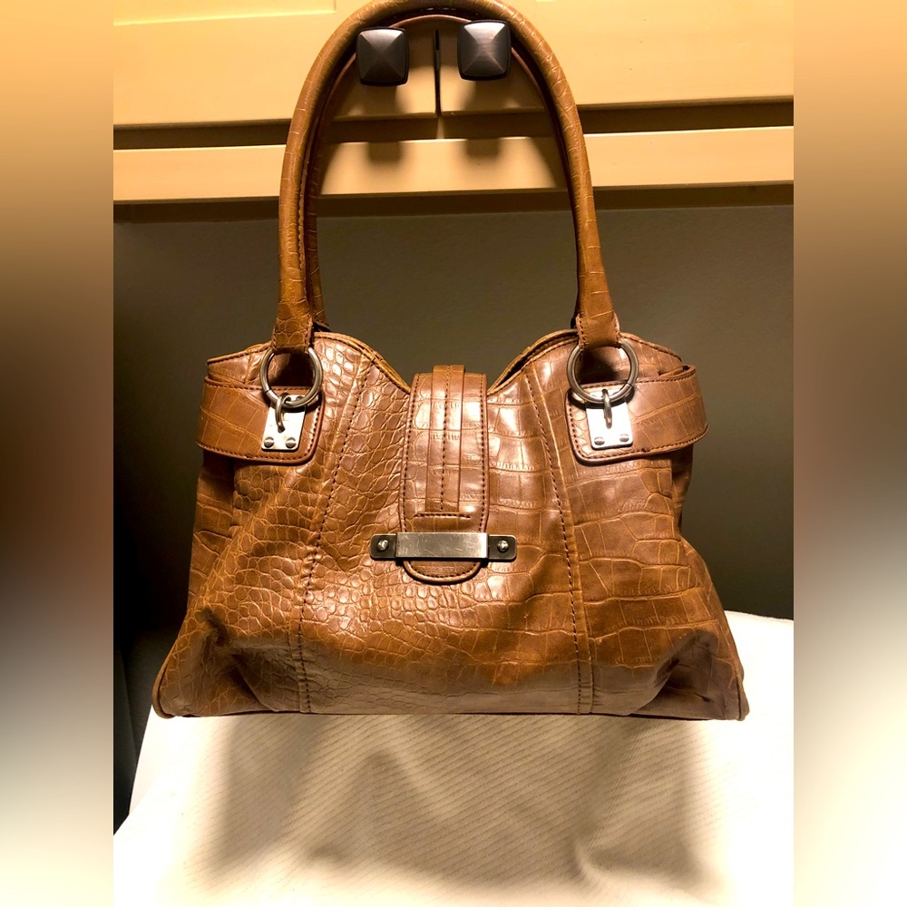 💐 3/15.00 Worthington Magnetic Closure Shoulder Purse - Picture 1 of 12